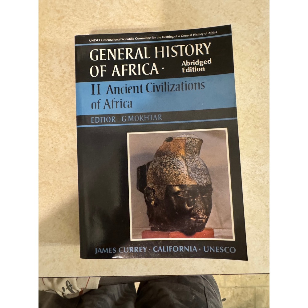 General History of Africa II Ancient Civilizations of Africa UNESCO G Mokhtar